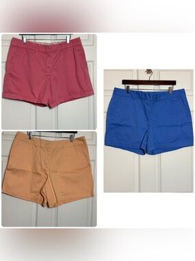3 Pairs Vineyard Vines Woman’s Shorts size 16
